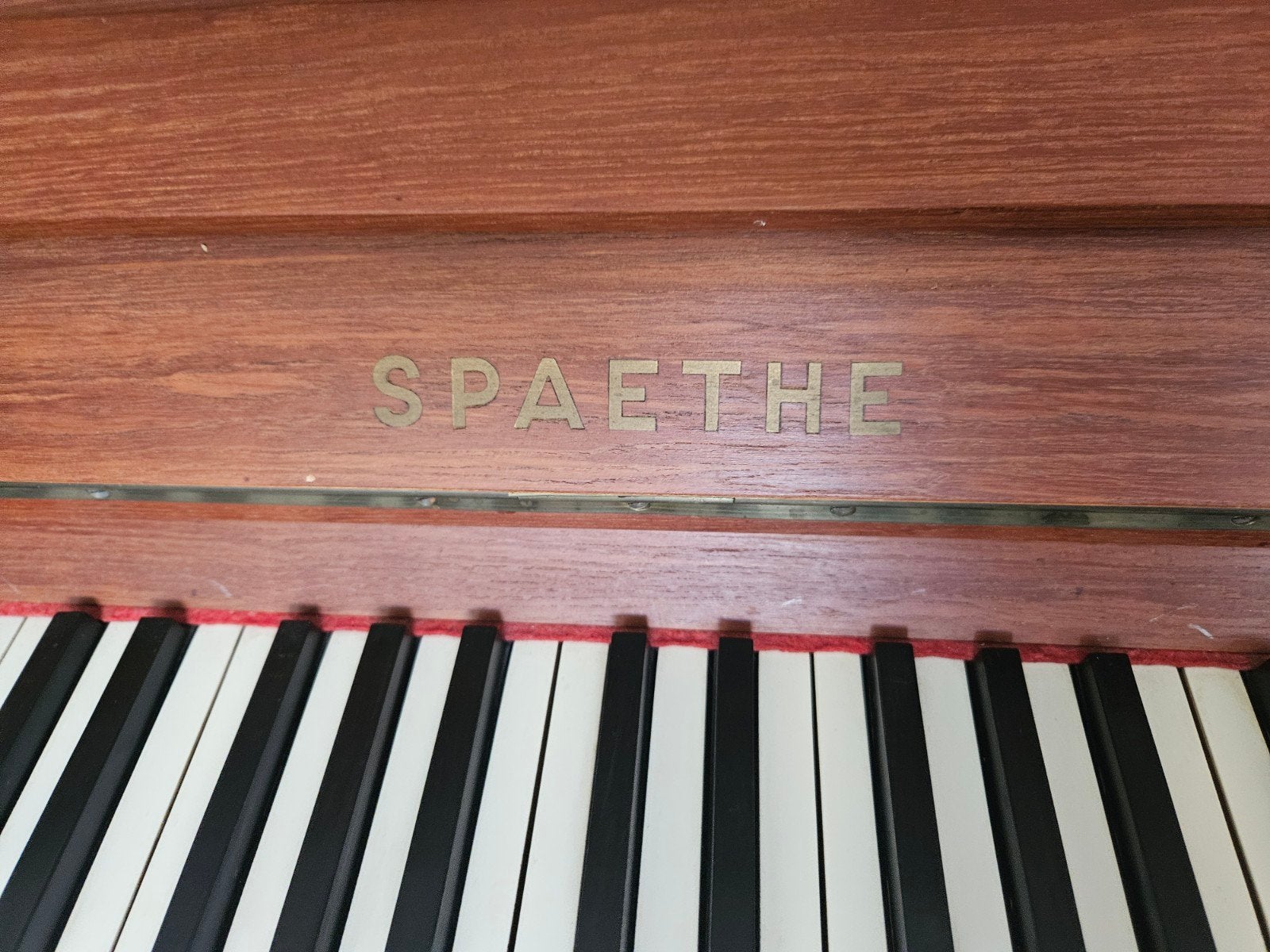 Piano gratis af te halen, Ophalen, Gebruikt, Bruin, Piano