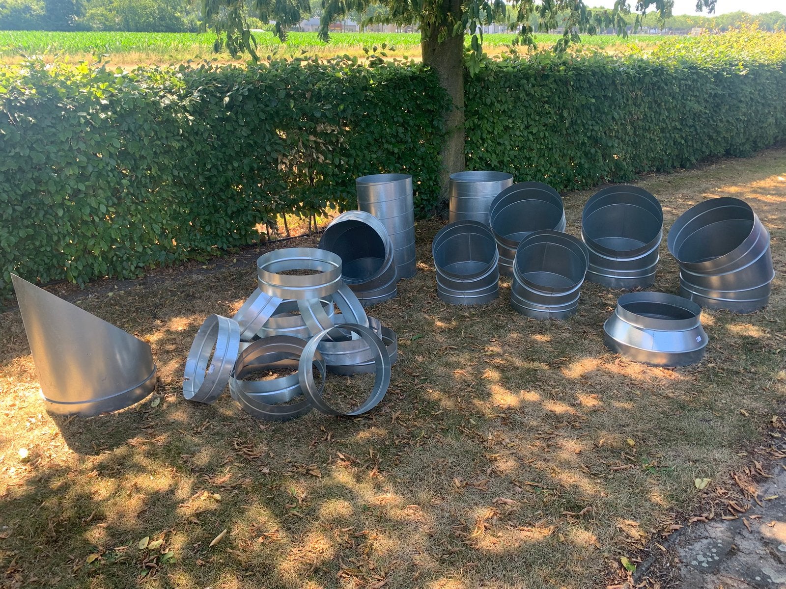 Spiro materiaal, Ophalen, Nieuw, Afzuiger