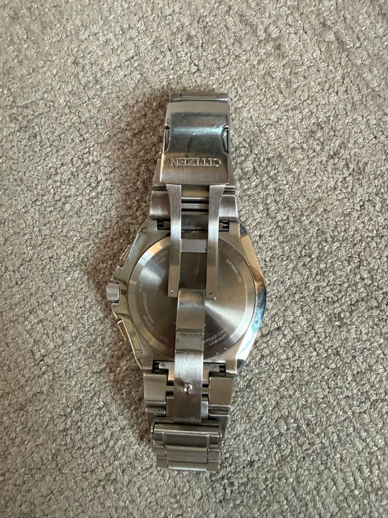 Citizen Promaster Skyhawk A-T JY8070-51E Eco-Drive Horloge, Ophalen, Gebruikt, Staal, Polshorloge
