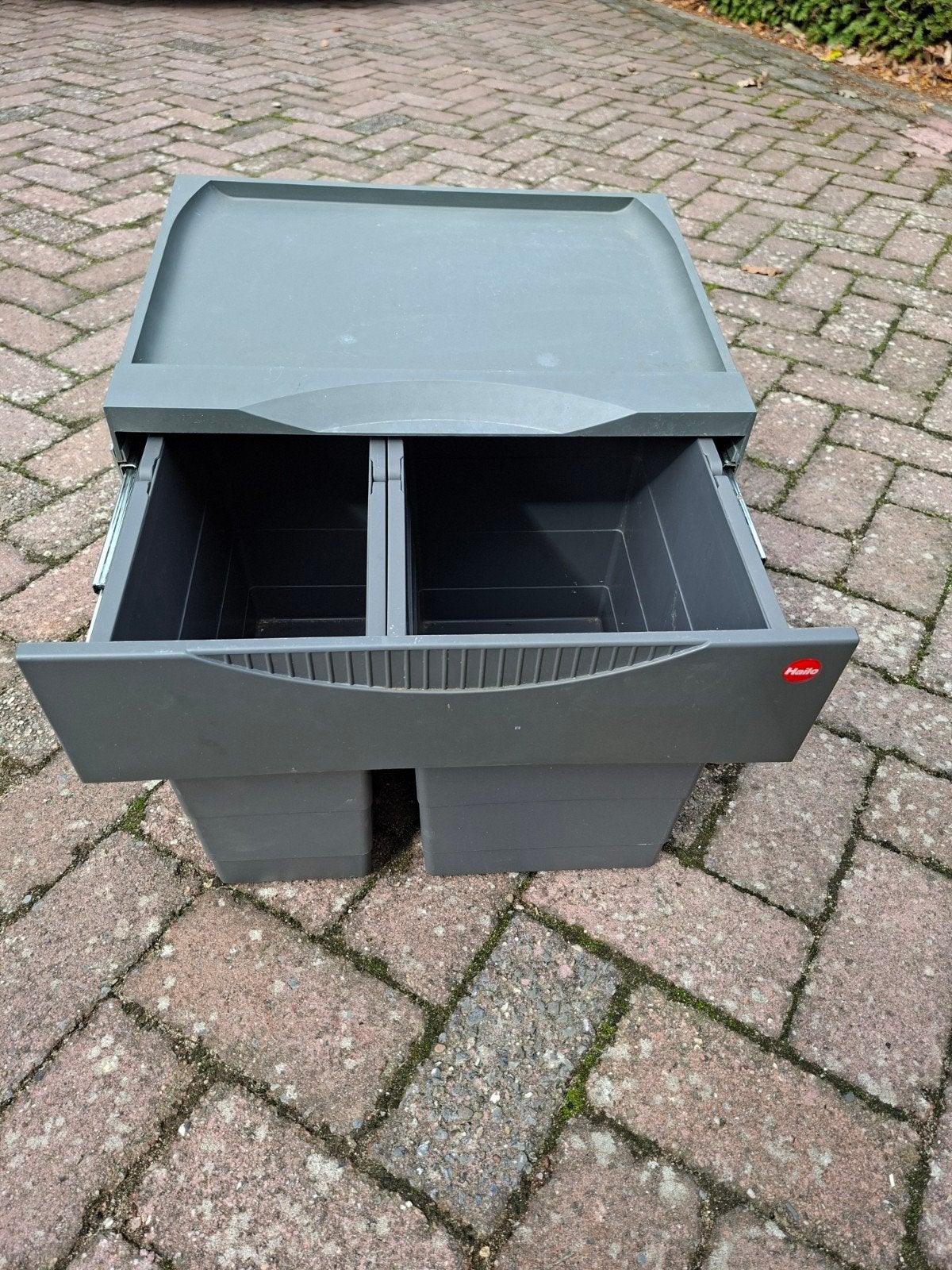 Hailo inbouw keukenprullenbak, 40 liter of meer, Ophalen of Verzenden, Zo goed als nieuw, Kunststof