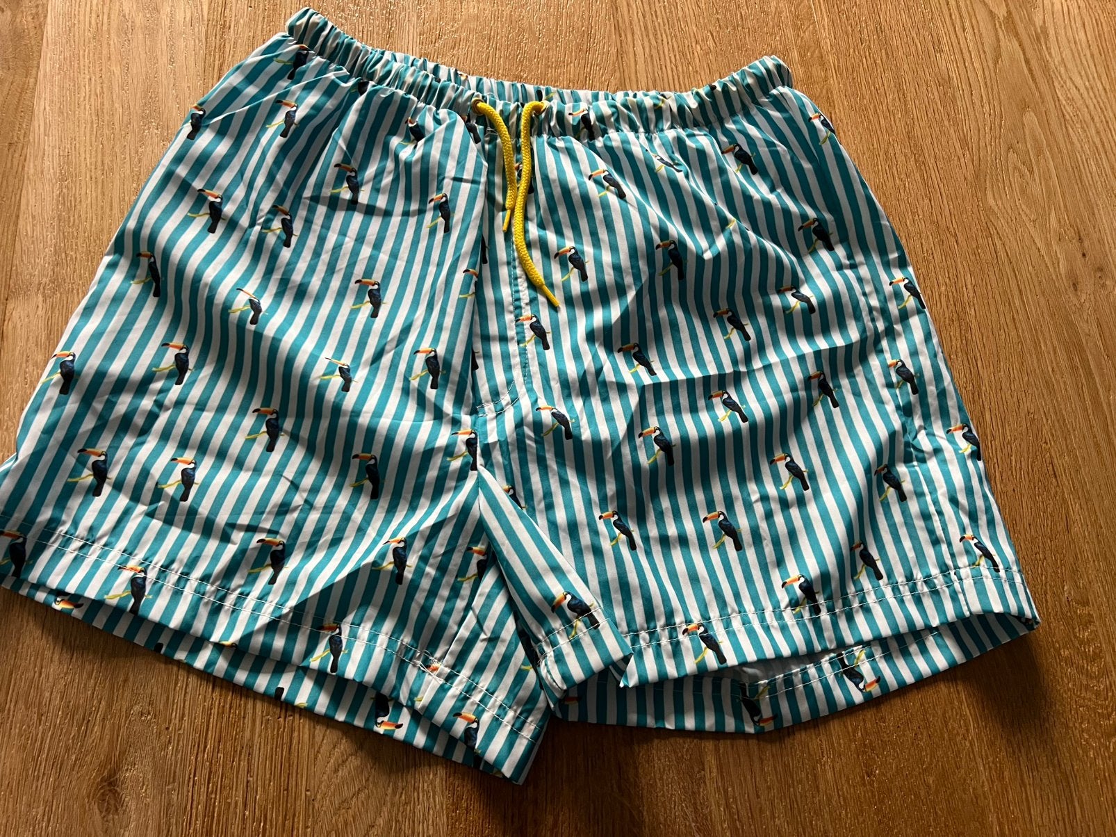 Toekan / Valk zwembroek ( van der Valk ) maat L, Ophalen of Verzenden, Maat 52/54 (L), Blauw, Zwemshort