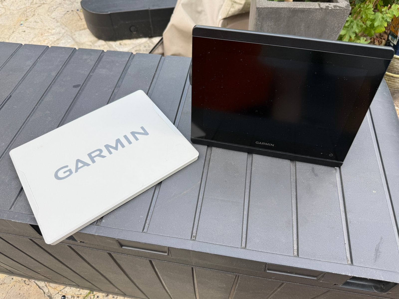 Garmin GPSMap 8410xsv, GLS10 en LVS 34 incl bellyboatmontage, Watersport en Boten, Ophalen, Zo goed als nieuw
