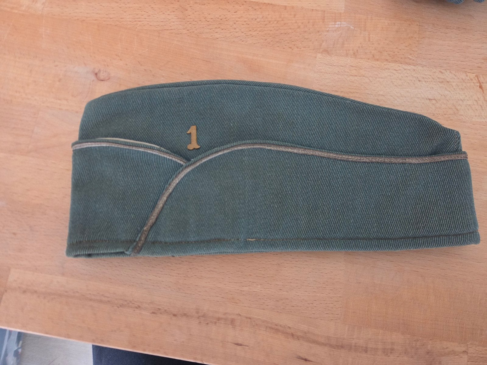 1ste Regiment Huzaren Cavalerie Officier Schuitje Veldmuts, Verzamelen, Ophalen of Verzenden, Landmacht, Nederland, Helm of Baret