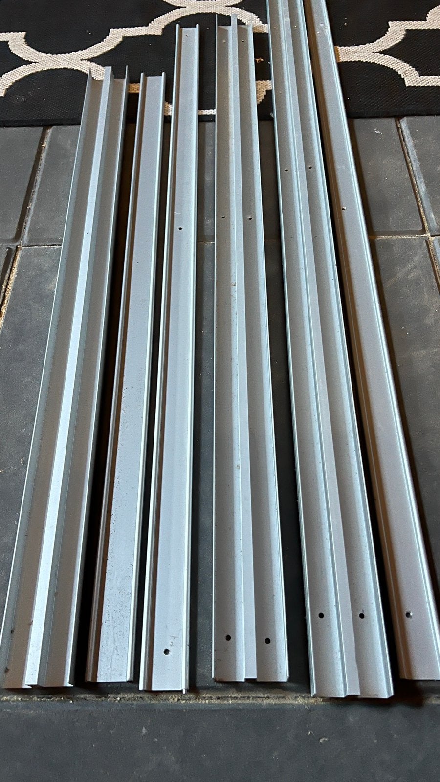 StoreMax schuifdeur rail aluminium type R-40, Ophalen, Zo goed als nieuw, Aluminium