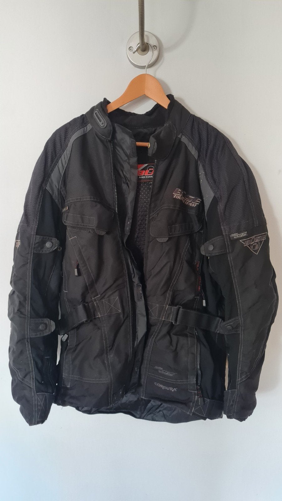 Büse Motorpak: Jas en Broek + Niergordel - Maat D50/UK40, Ophalen of Verzenden, Büse, Tweedehands, Heren