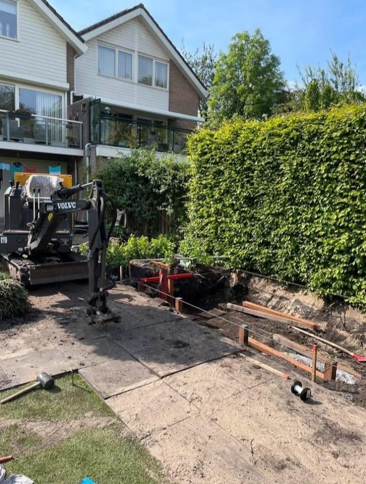 Grond en straatwerk en beschoeiningen, Overige materialen, Wandtegels, Minder dan 20 cm, Minder dan 5 m²
