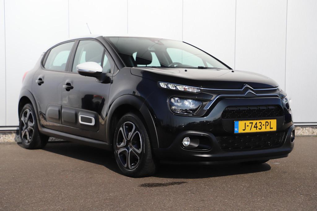 Citroen C3 1.2 PureTech Feel Navigatie Carplay Android Clima, Auto's, Citroën, Voorwielaandrijving, 83 pk, Euro 6, 1199 cc