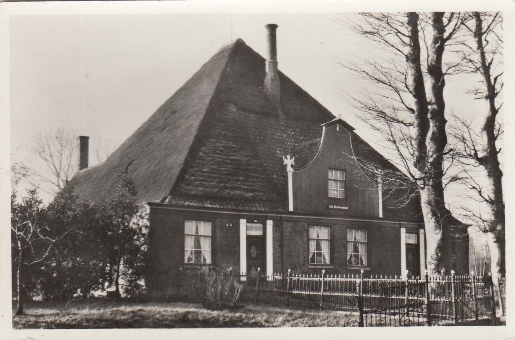 Sijbekarspel - Boerderij de Beukenhof, Verzenden, 1940 tot 1960, Ongelopen, Friesland
