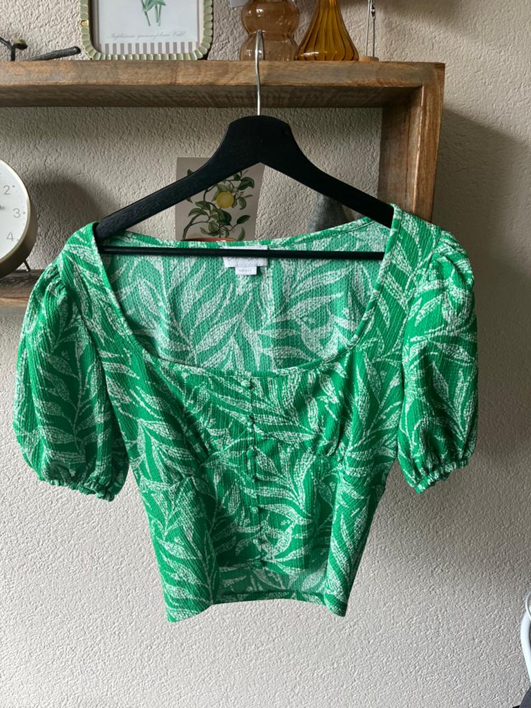Costes top groen, Ophalen of Verzenden, Zo goed als nieuw, Korte mouw, Maat 36 (S)