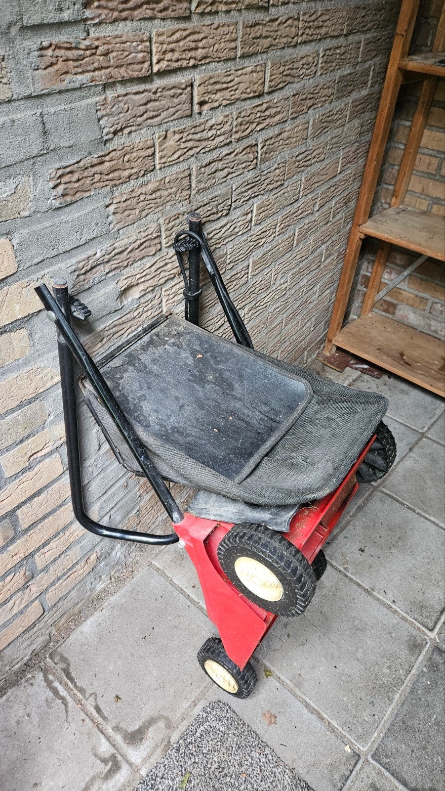 Grasmaaier, Ophalen, Gebruikt