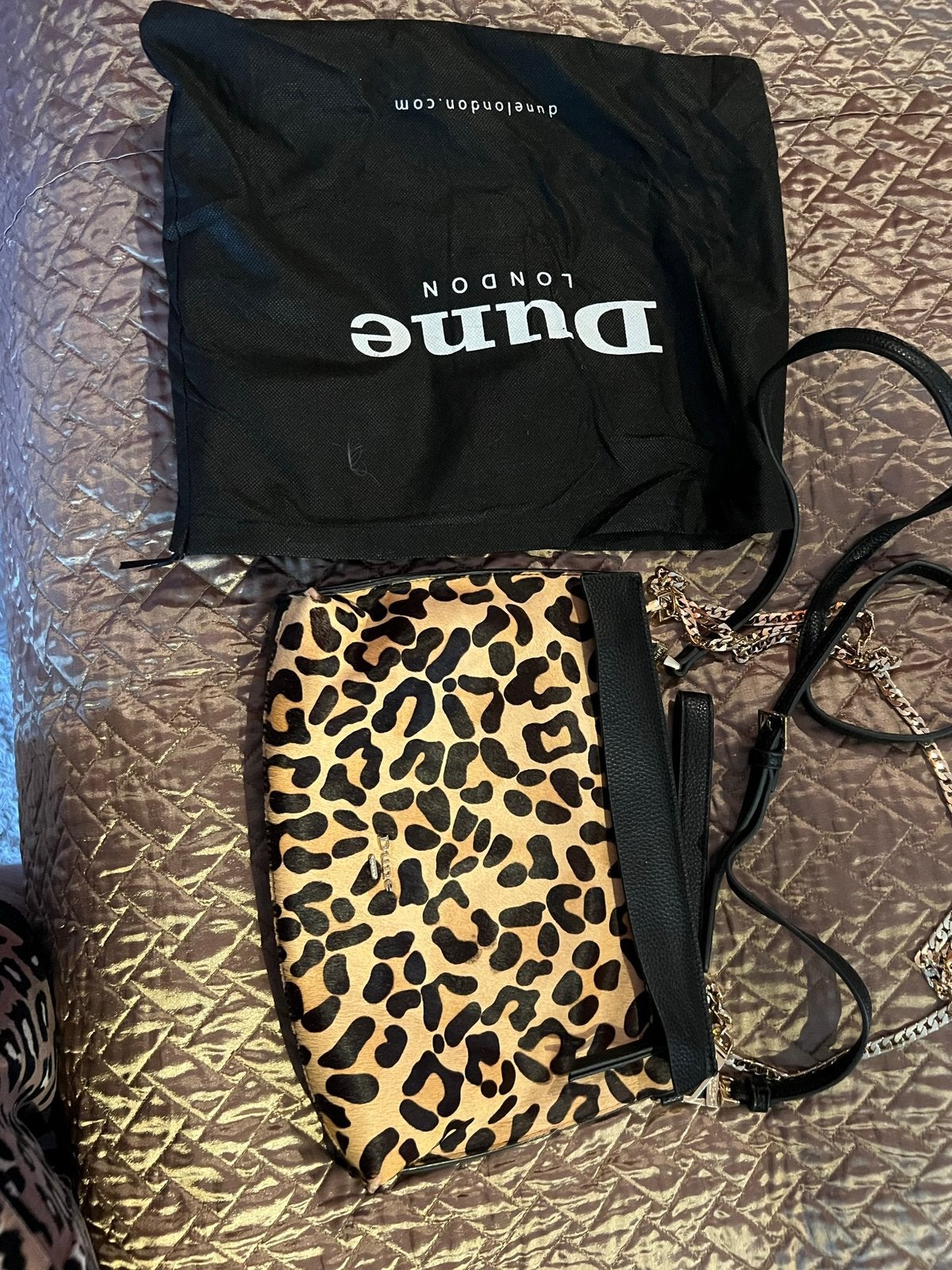 DUNE LONDEN tas origineel ZGAN, Overige merken, G, Zwart, G