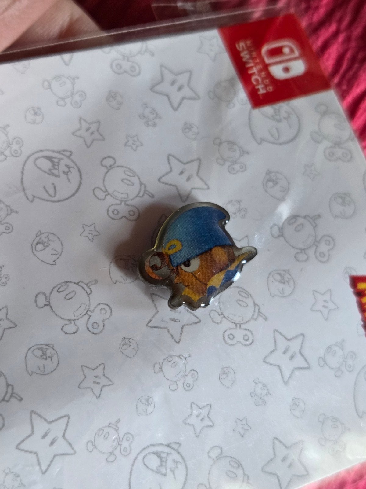 Mariobroche pin, Ophalen of Verzenden