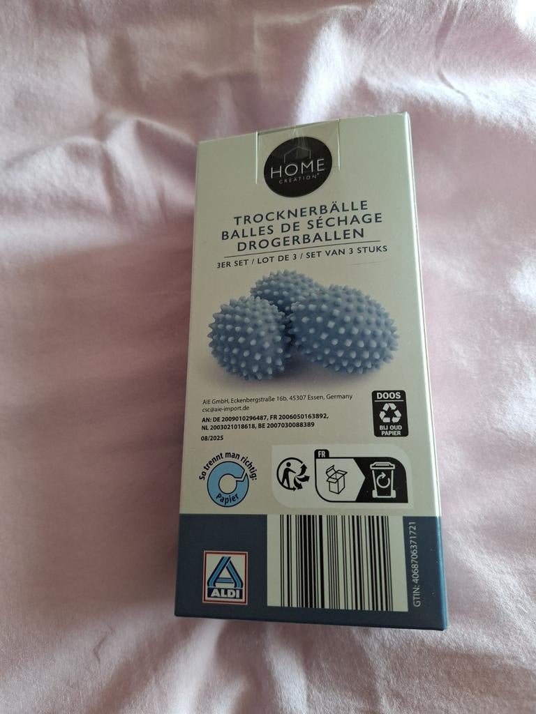 3 wasdroger ballen nieuw, Ophalen of Verzenden, Overige typen