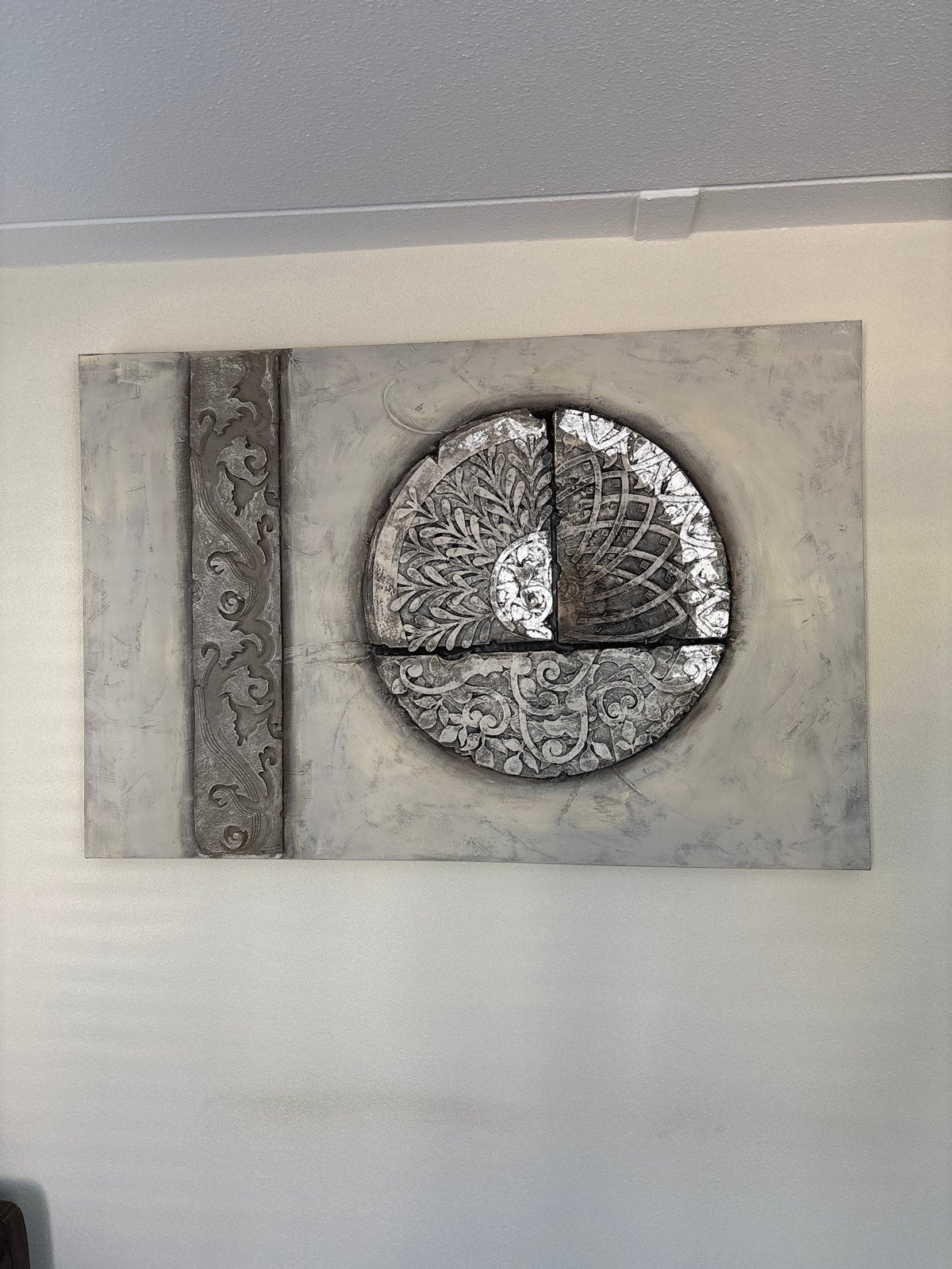Mooi schilderij / wandversiering, Ophalen, Gebruikt, 125 cm of meer, Schilderij