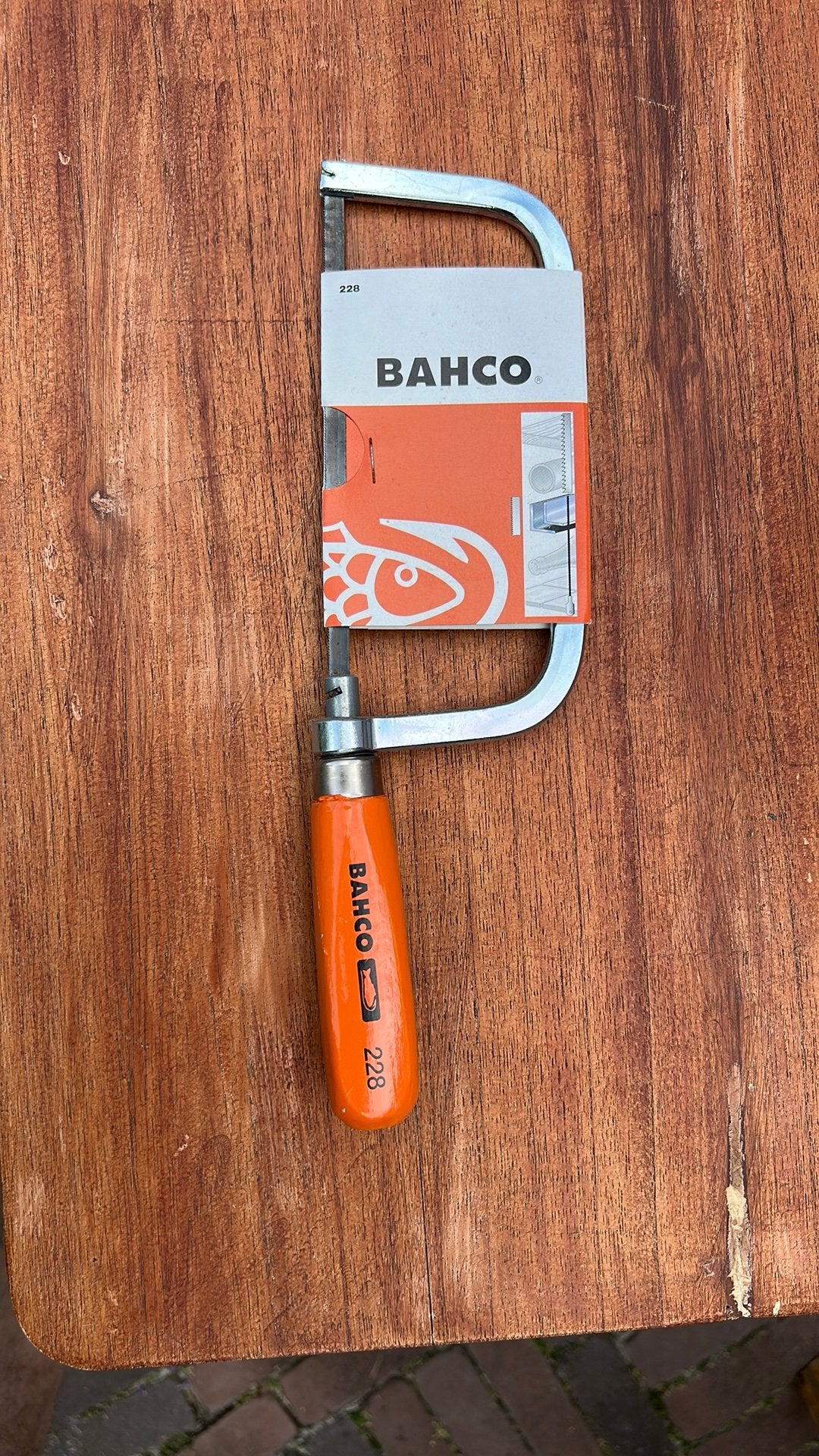 Ijzerzaag, Ophalen, Nieuw