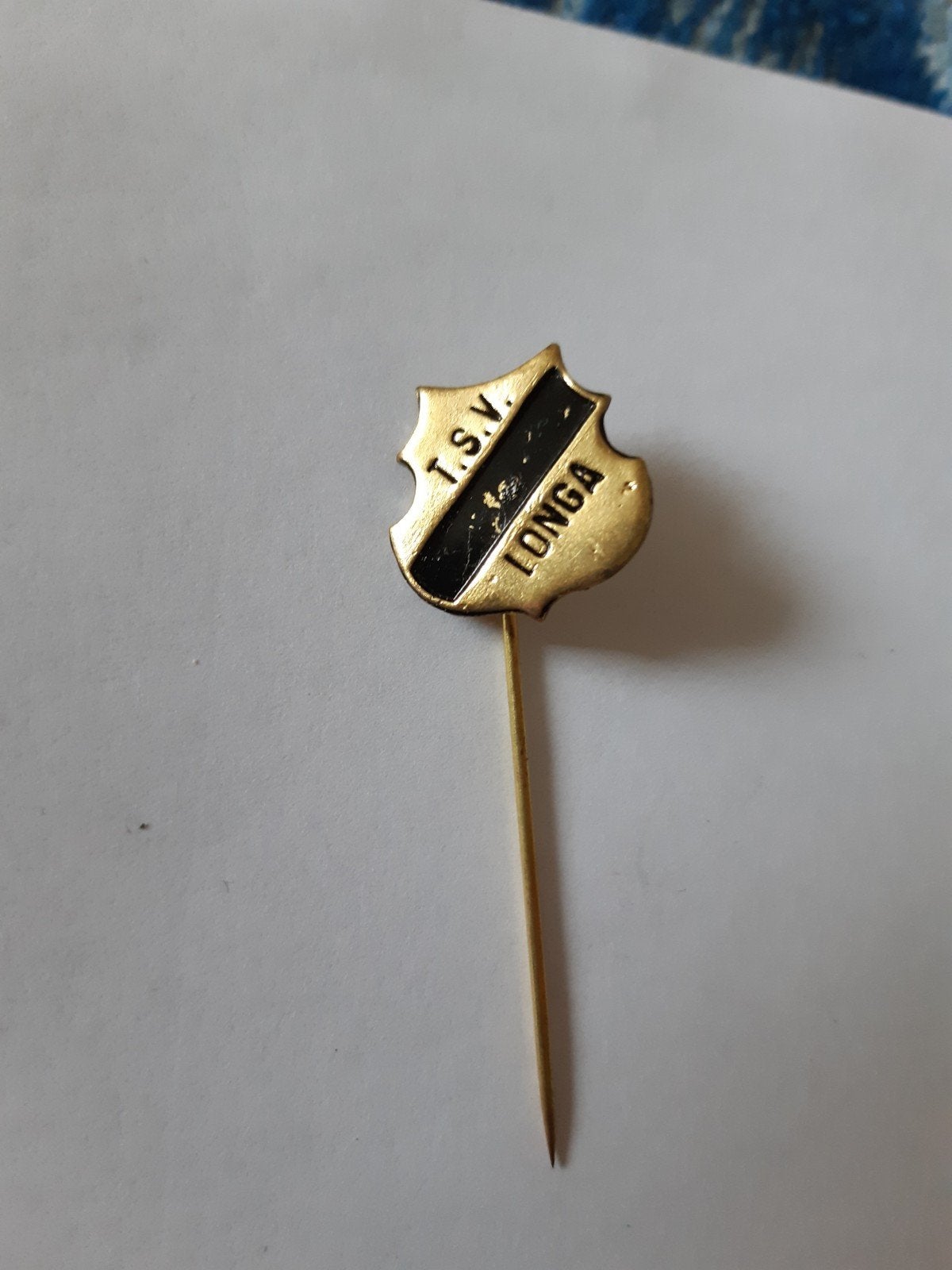 Speldje T.S.V Tonga, Ophalen of Verzenden, Zo goed als nieuw, Sport, Speldje of Pin