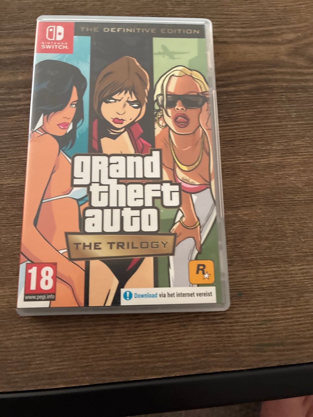 Grand Theft Auto: The Trilogy - Definitive Edition Switch, Spelcomputers en Games, Games | Nintendo Switch, Vanaf 18 jaar, 1 speler