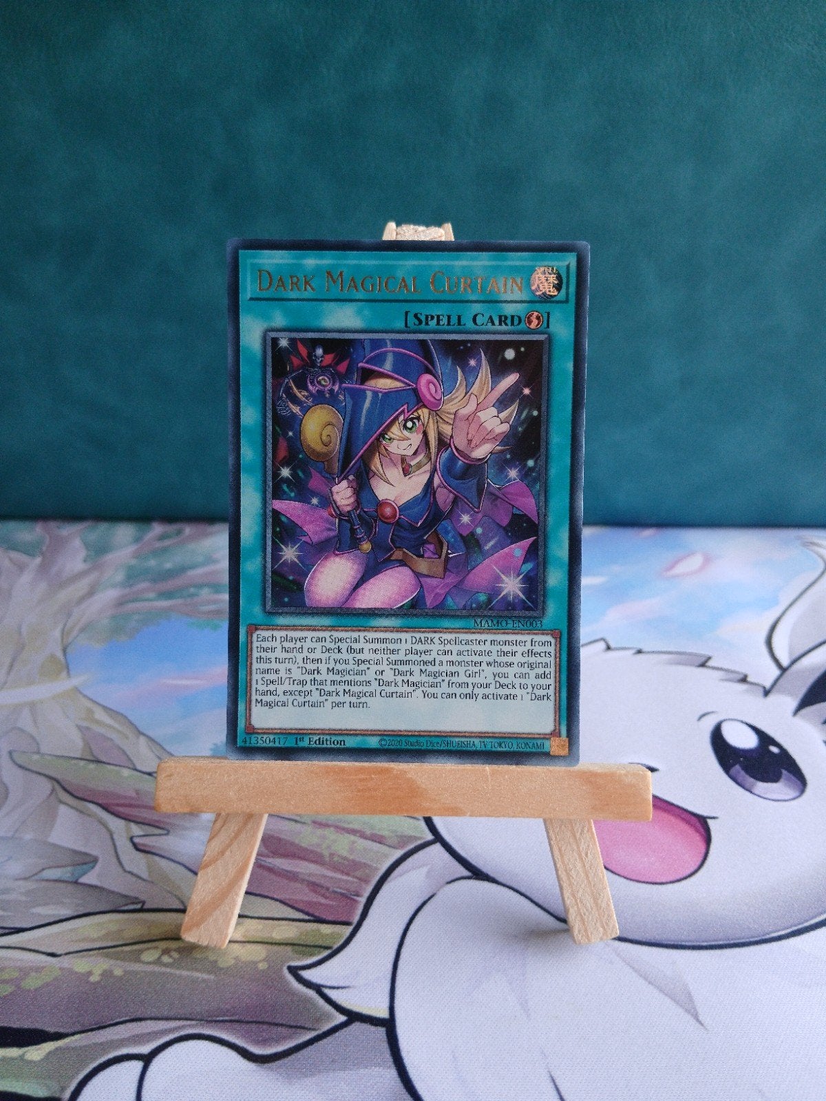 Dark Magical Curtain #MAMO-EN003 Magnificent Monsters, Ophalen of Verzenden, Nieuw, Losse kaart, Foil