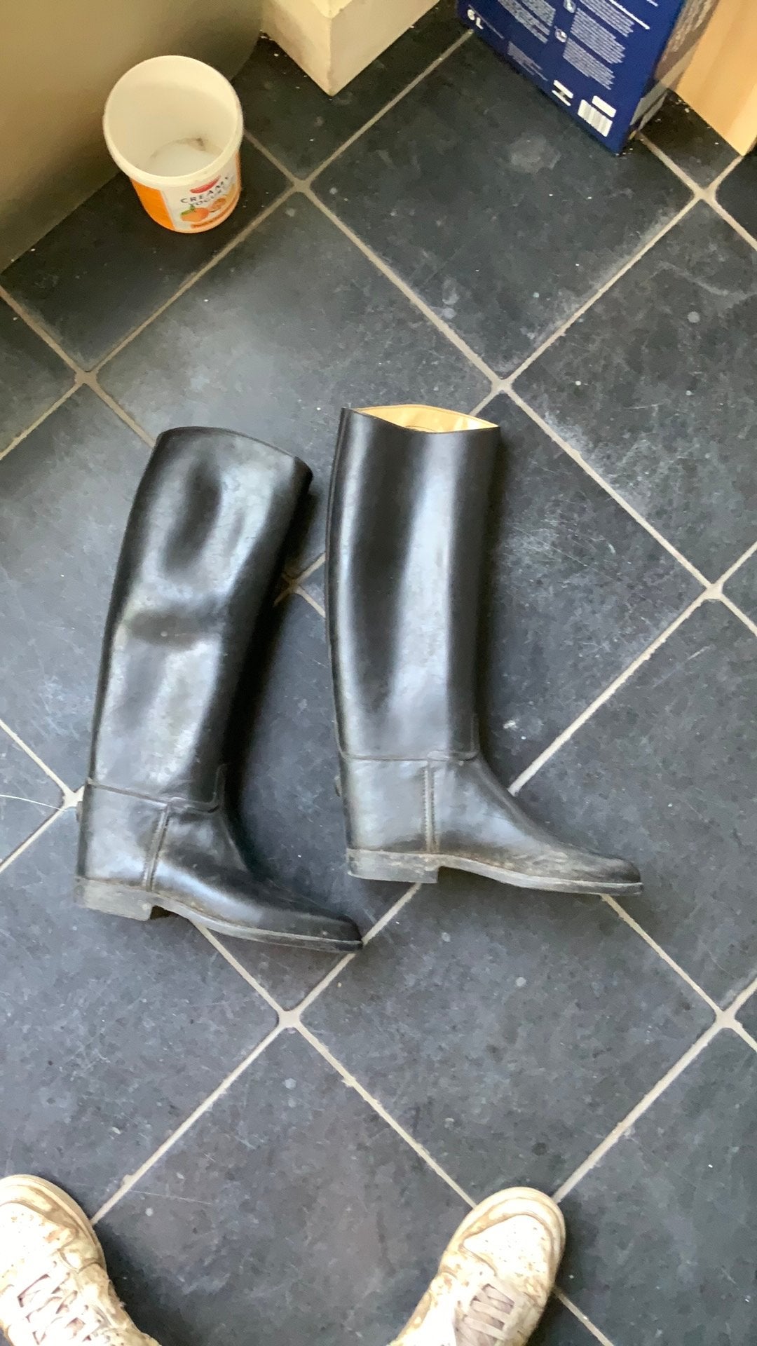 Rijlaarzen maat 42, Ophalen, Zo goed als nieuw, Dressuur, Schoeisel