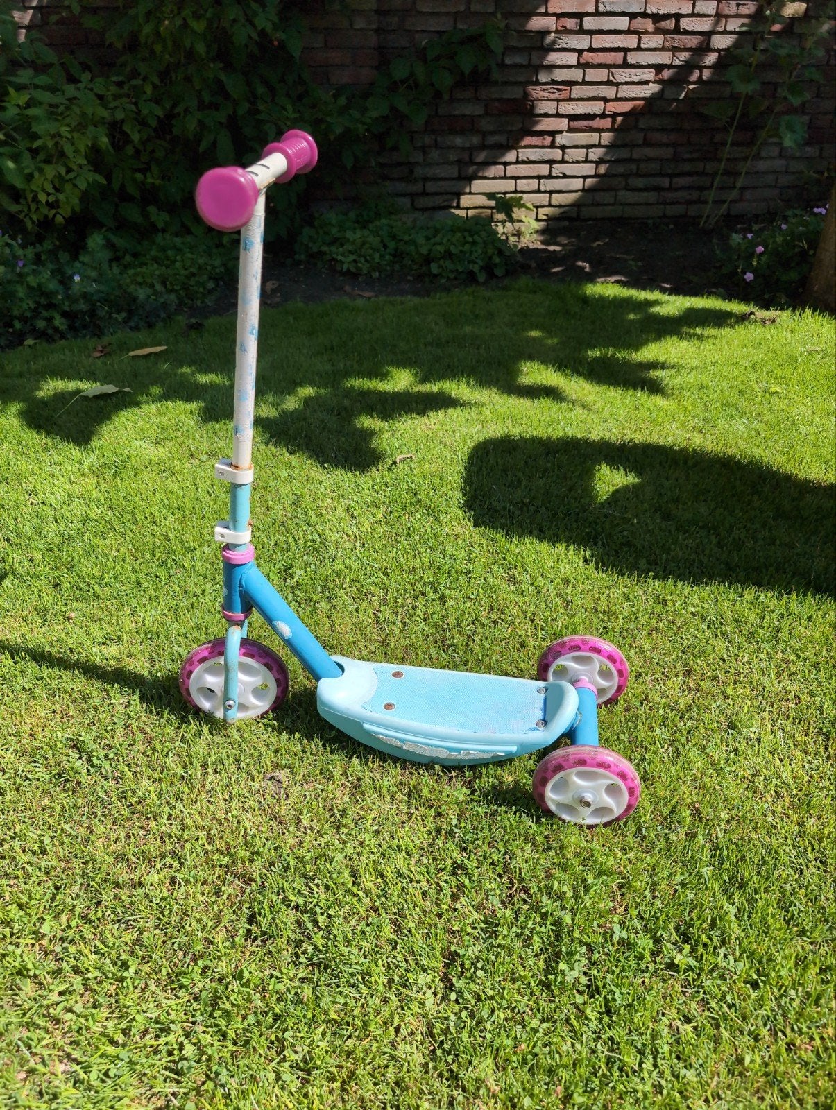 Leuke blauwe step voor kinderen, Fietsen en Brommers, Steps, Ophalen, Gebruikt, Gewone step, Onbekend