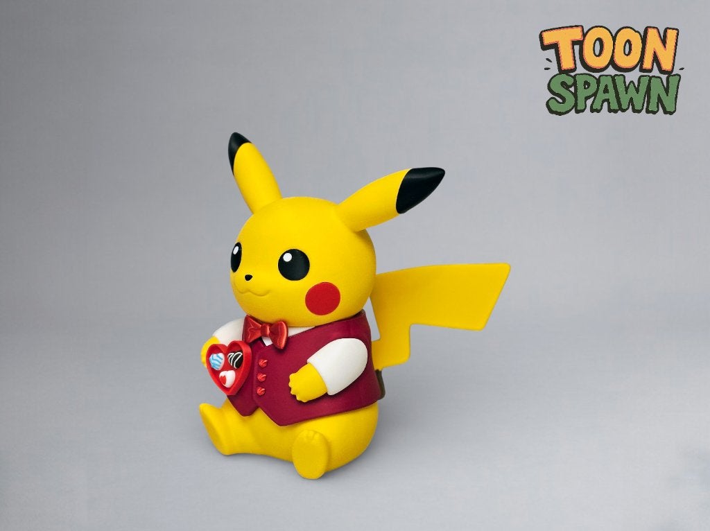 Valentine’s Pikachu – 20 cm – Pokémon Figuur, Ophalen of Verzenden, Nieuw, Fantasy
