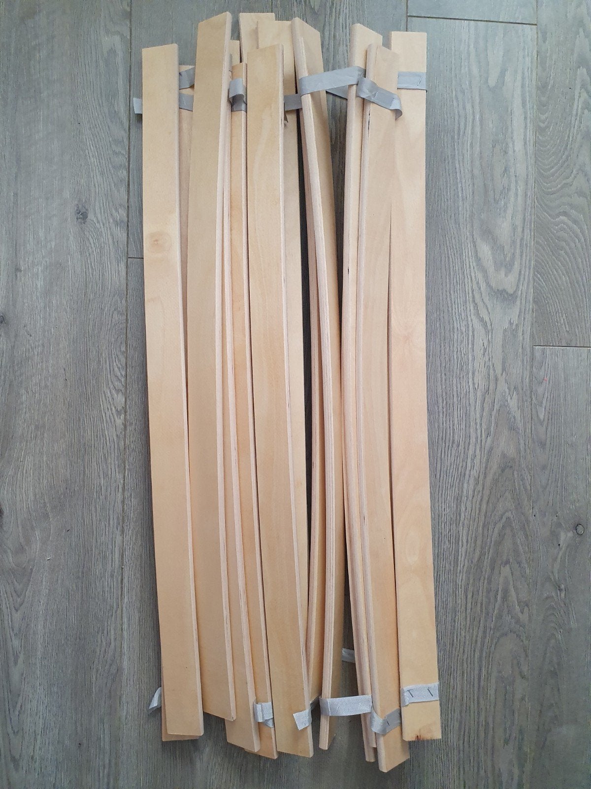 nieuwe Luroy lattenbodem 90x200, Huis en Inrichting, Ophalen, 90 cm, Eenpersoons, Bruin