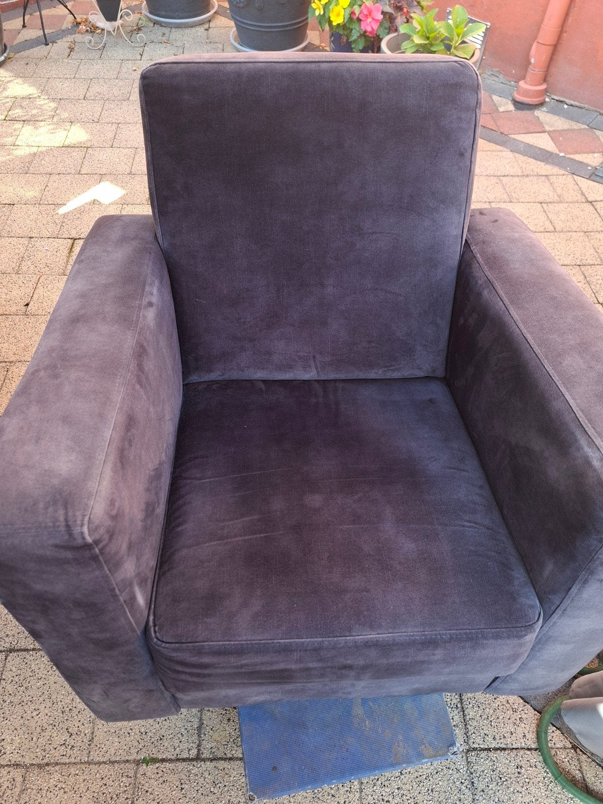 Gratis fauteuil, zitstoel af te halen., Huis en Inrichting, Fauteuils, Ophalen, 75 tot 100 cm, 75 tot 100 cm, Stof