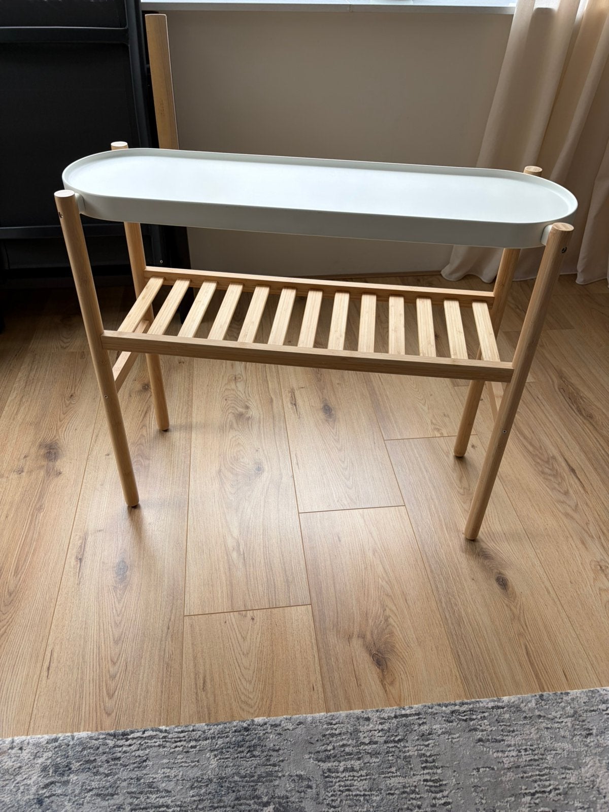 Ikea SATSUMAS, Huis en Inrichting, Tafels | Sidetables, Ophalen, 50 tot 100 cm, Zo goed als nieuw, 25 tot 50 cm