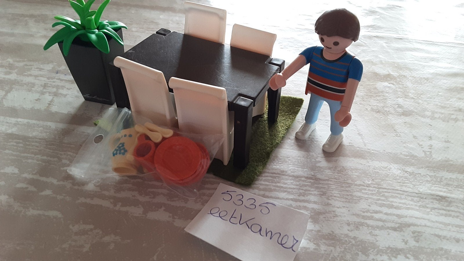 5335 eetkamer voor huis of villa, Kinderen en Baby's, Speelgoed | Playmobil, Complete set, Overige typen, Ophalen of Verzenden