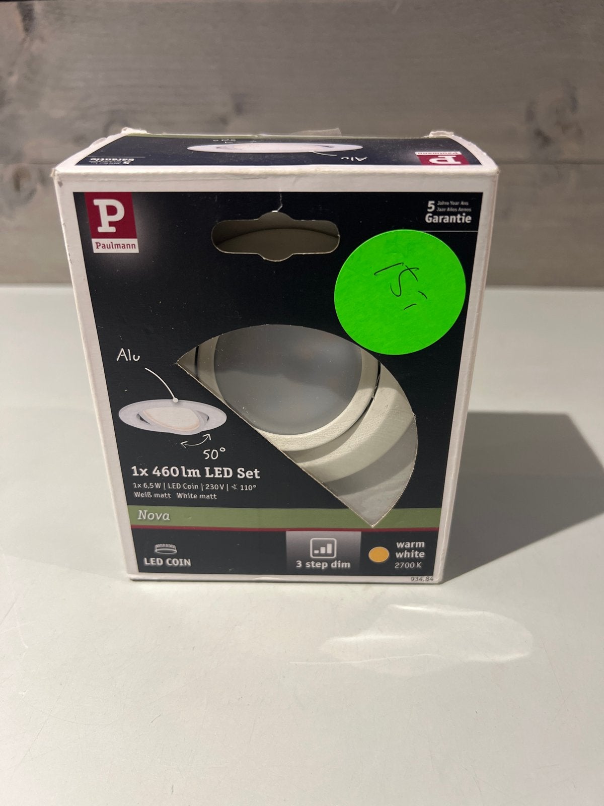 Paulmann Nova LED Set - Warm Wit Inbouwspot, N, N, Modern, Plafondspot