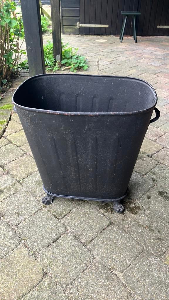 Houtbak zink oud, Overige materialen, Gebruikt, Ophalen of Verzenden, Overige vormen