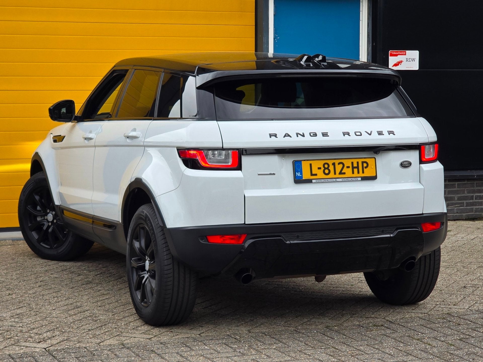 Land Rover Range Rover Evoque 2.0 Si4 SE Dynamic / Aut / Cam, Wit, Leder, Bedrijf, Vierwielaandrijving