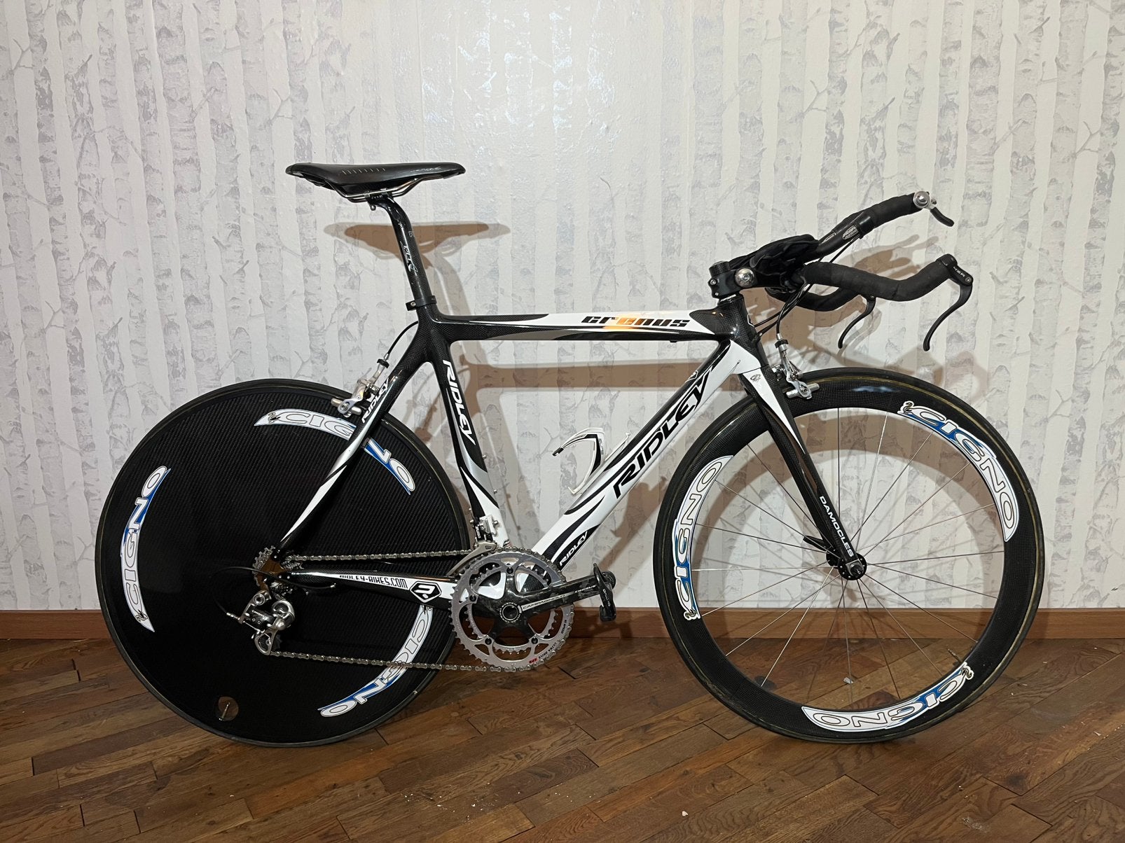 Ridley Cronus TT, Carbon, Zo goed als nieuw, Meer dan 20 versnellingen, 53 tot 57 cm