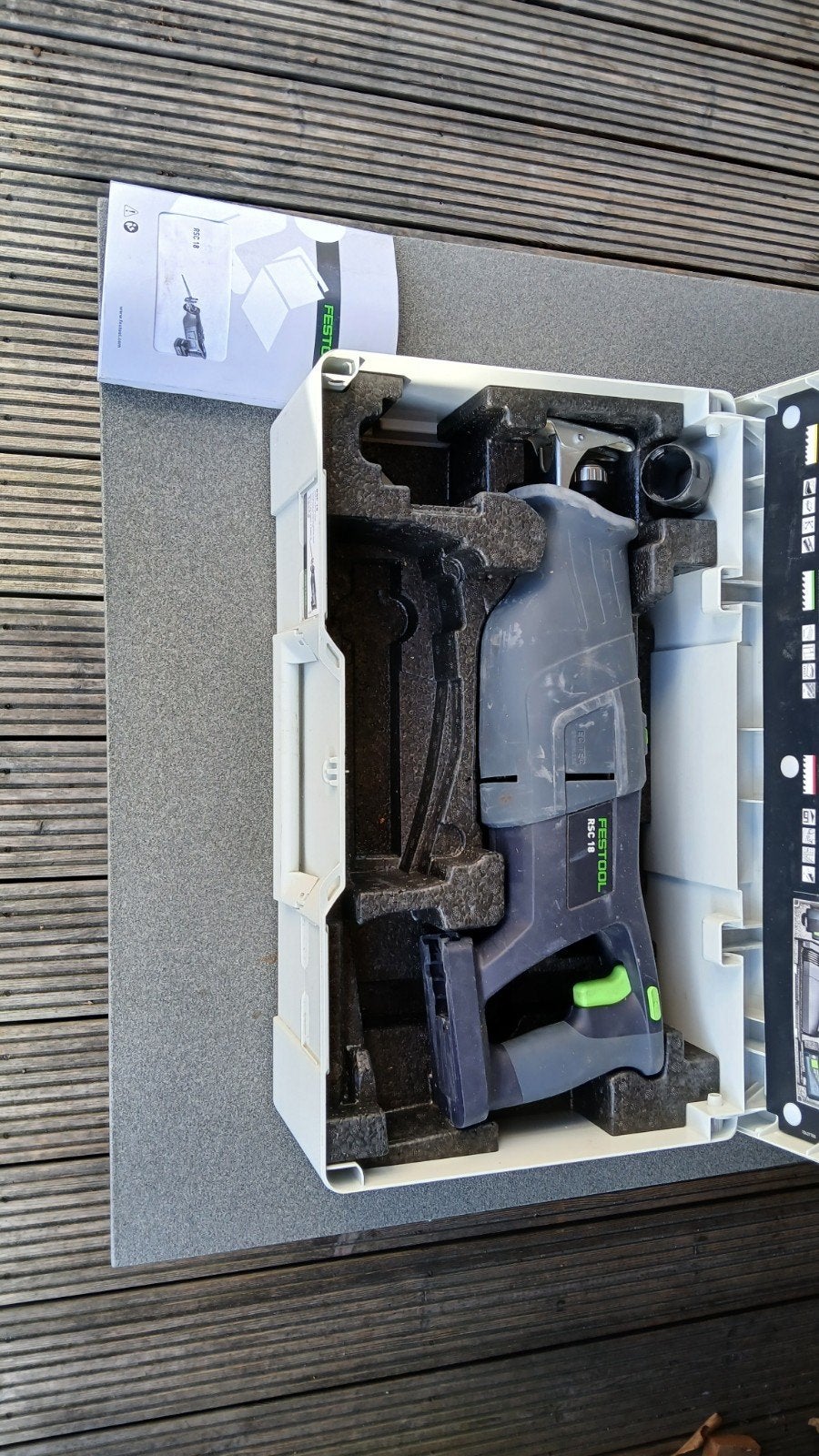Festool Reciprozaag zaag RSC 18, Ophalen, Gebruikt, Overige typen