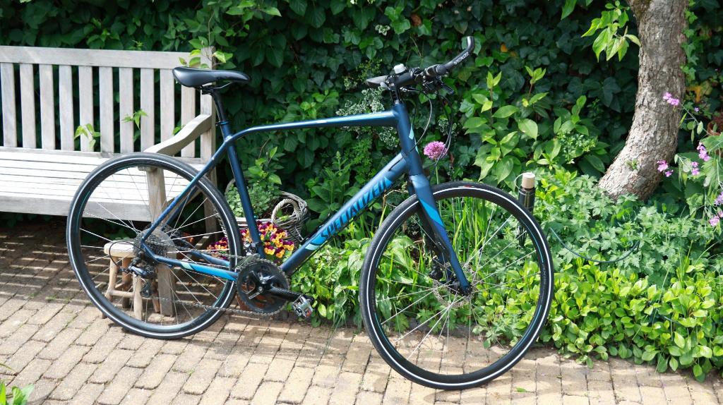 Specialized Sirrus Elite Disc navy blue XL, Fietsen en Brommers, Fietsen | Heren | Sportfietsen en Toerfietsen, Zo goed als nieuw