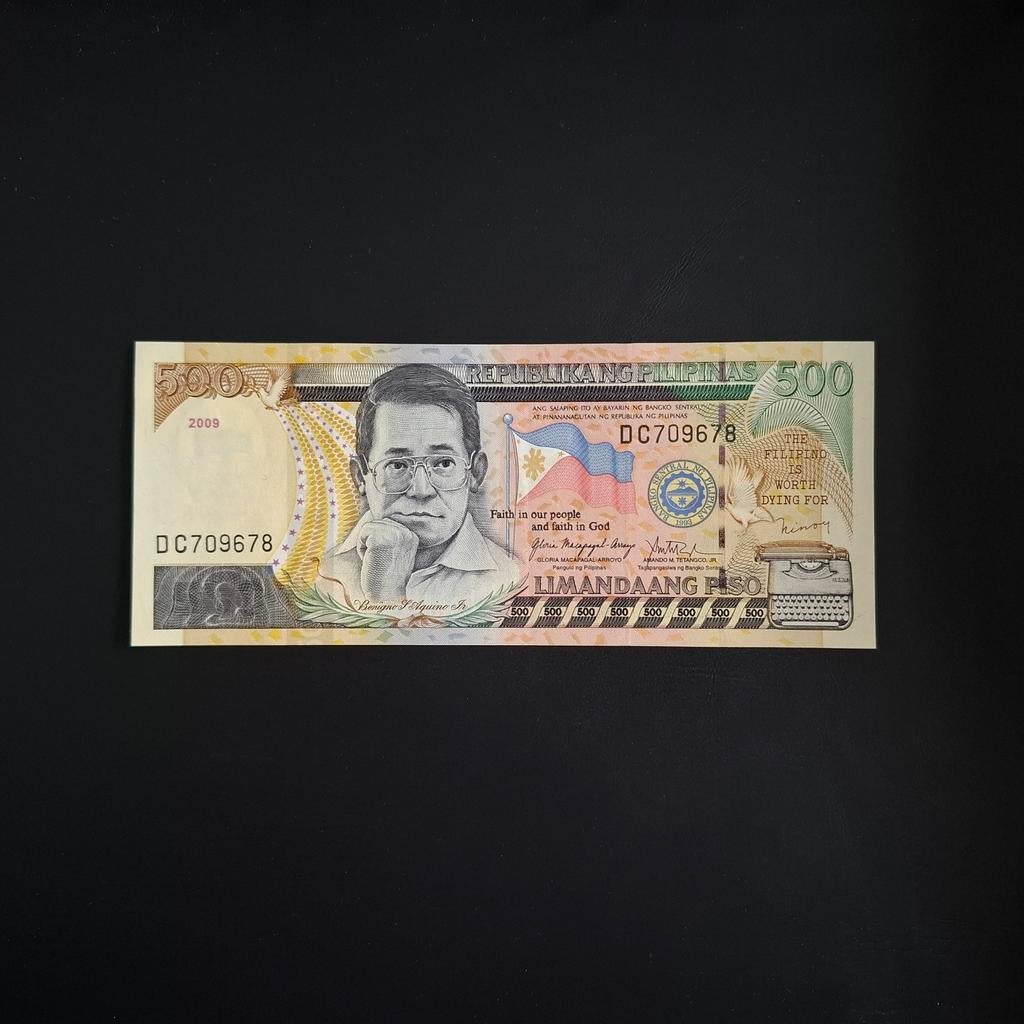 500 piso Filippijnen #037, Verzenden, Midden-Oosten, Los biljet