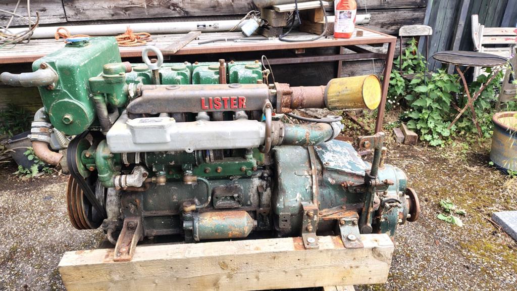 Lister HW4 met Lister Blackstone keerkoppeling, Ophalen, Motor en Techniek, Zeilboot of Motorboot
