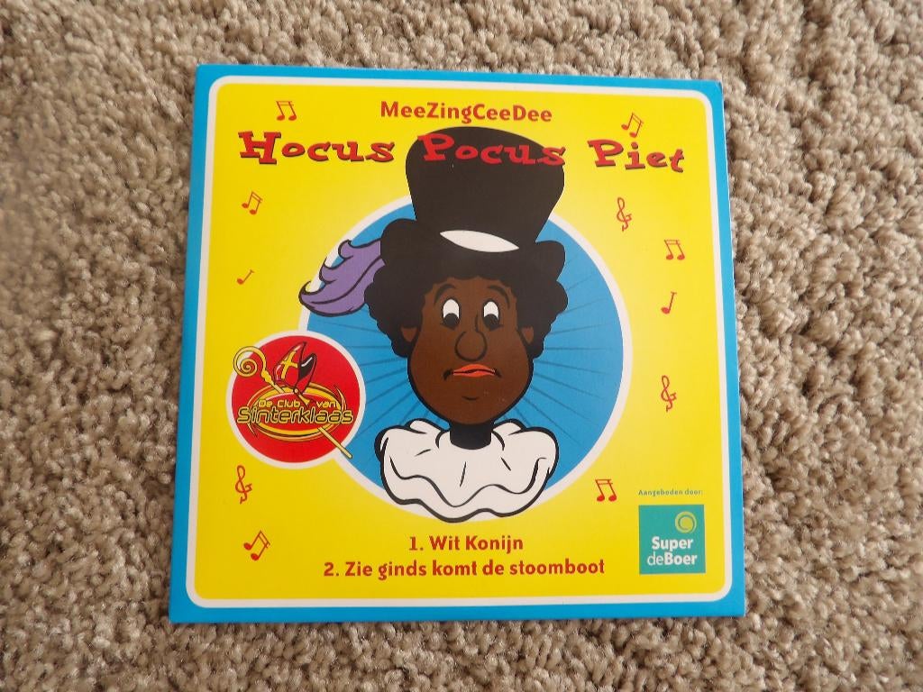 4 SINTERKLAAS CD'S waaronder meezing cd HOCUS POCUS PIET, Diversen, Ophalen of Verzenden, Nieuw
