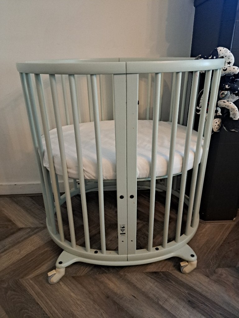 Stokke sleepi mini incl matras, hoeslaken, Ophalen, Gebruikt, Wieg