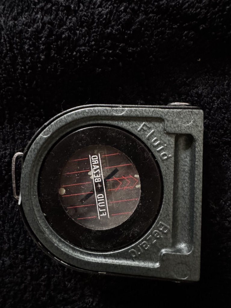 Vintage Bezard Fluid Kompas - Militair/Outdoor, Ophalen of Verzenden, Gebruikt, Overige typen