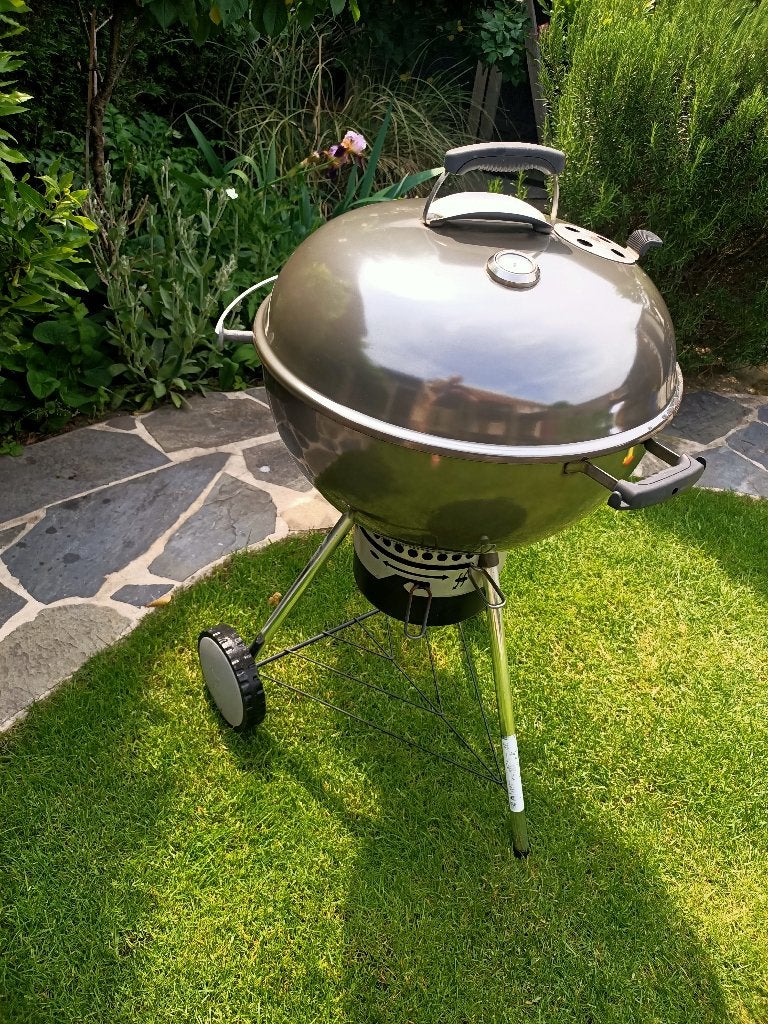 Weber Master touch GBS 57cm, Tuin en Terras, Houtskoolbarbecues, Ophalen, Gebruikt, WEBER BBQ