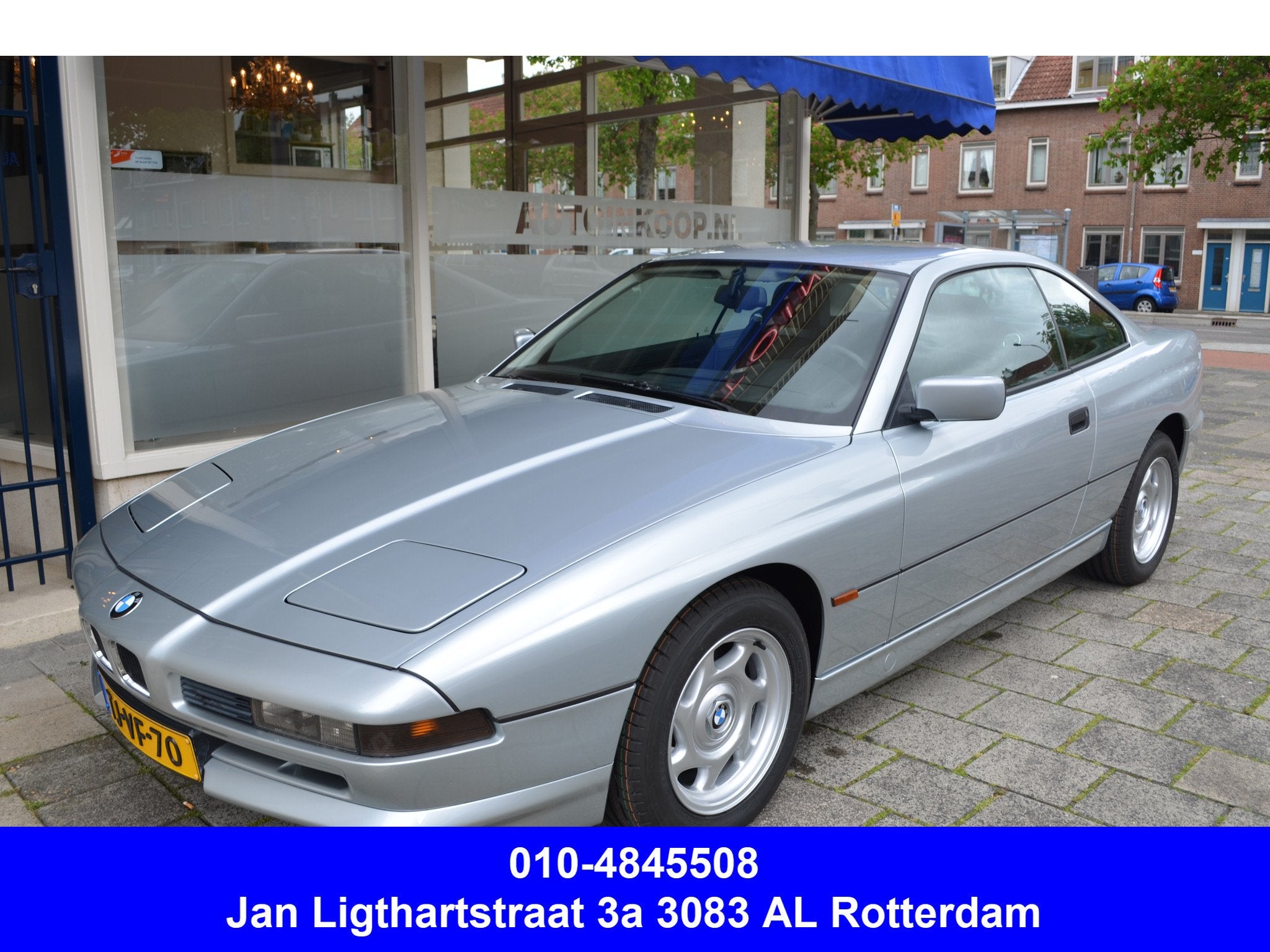 BMW 8 Serie 840 COUPE GEHEEL GERESTAUREERD MET 6-BAK( 600 VA, Auto's, Dealer onderhouden, Achterwielaandrijving, Zwart, 4 stoelen
