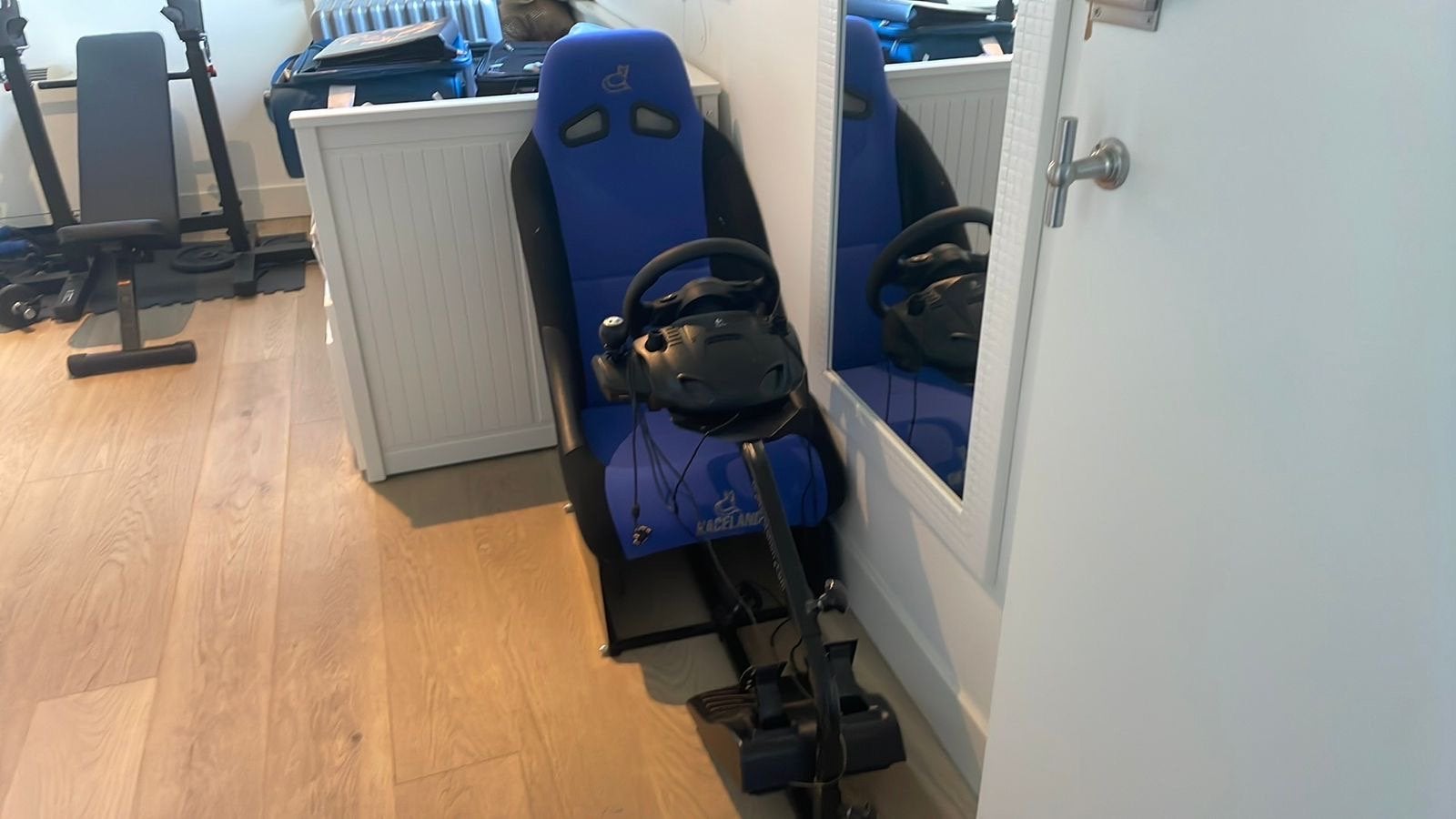 Logitech Driving Force Pro met Playseat en pedalen, Ophalen, Gebruikt
