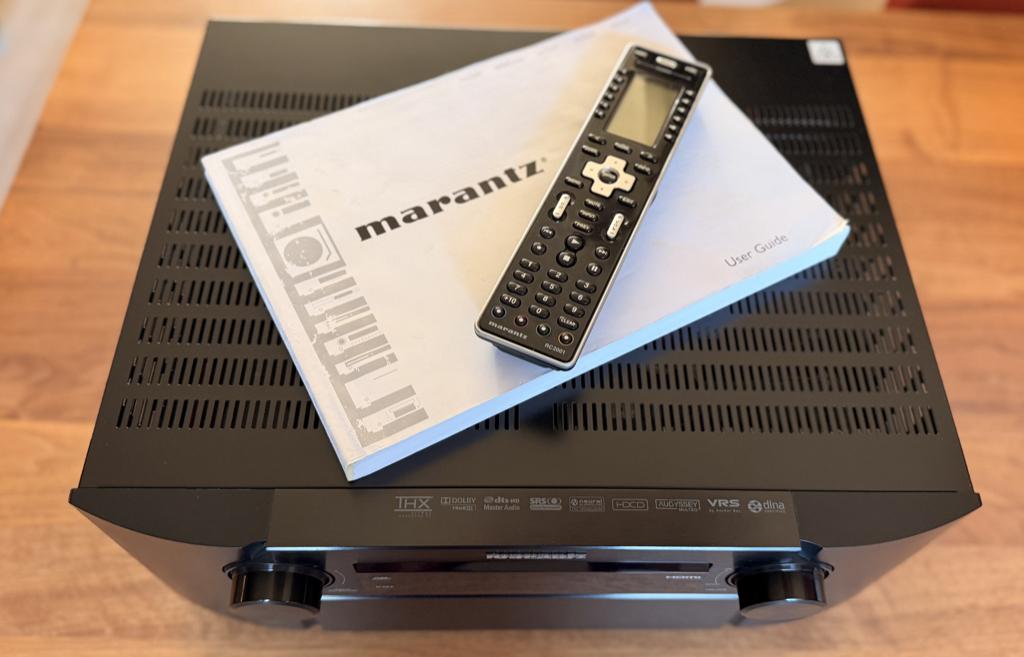 Marantz AV8003 7.1 Pre-amp + 7x RCA-kabels | THX Ultra-2, Marantz, Ophalen of Verzenden, Zo goed als nieuw, 120 watt of meer
