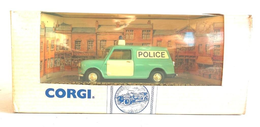 Mini Van Police Corgi Classic # 96951., Ophalen of Verzenden, Zo goed als nieuw, Auto, Corgi