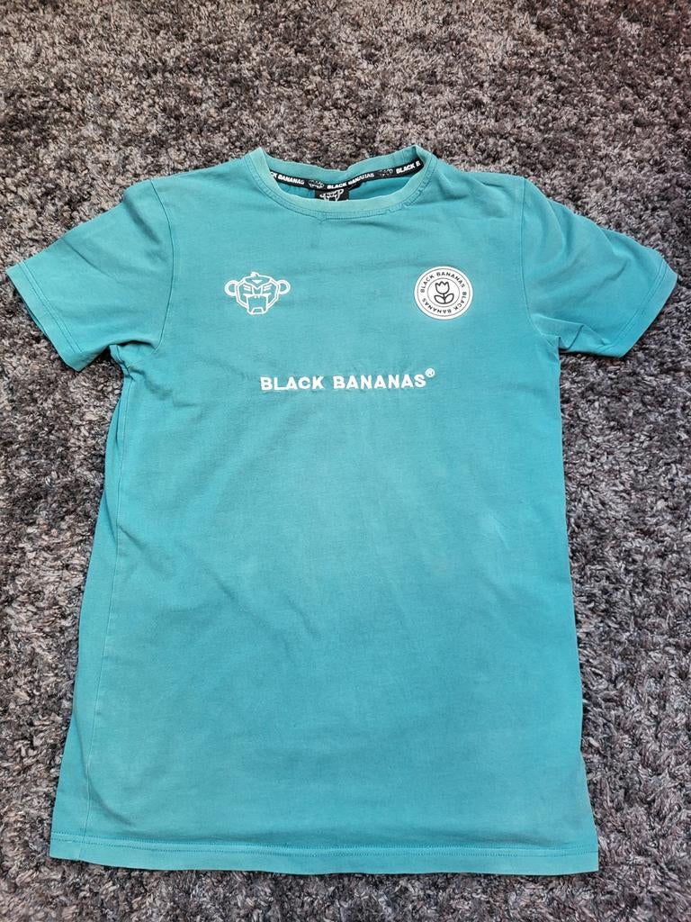 Black Bananas T-shirt Maat S, Blauw, Ophalen of Verzenden, Black Bananas, Gedragen