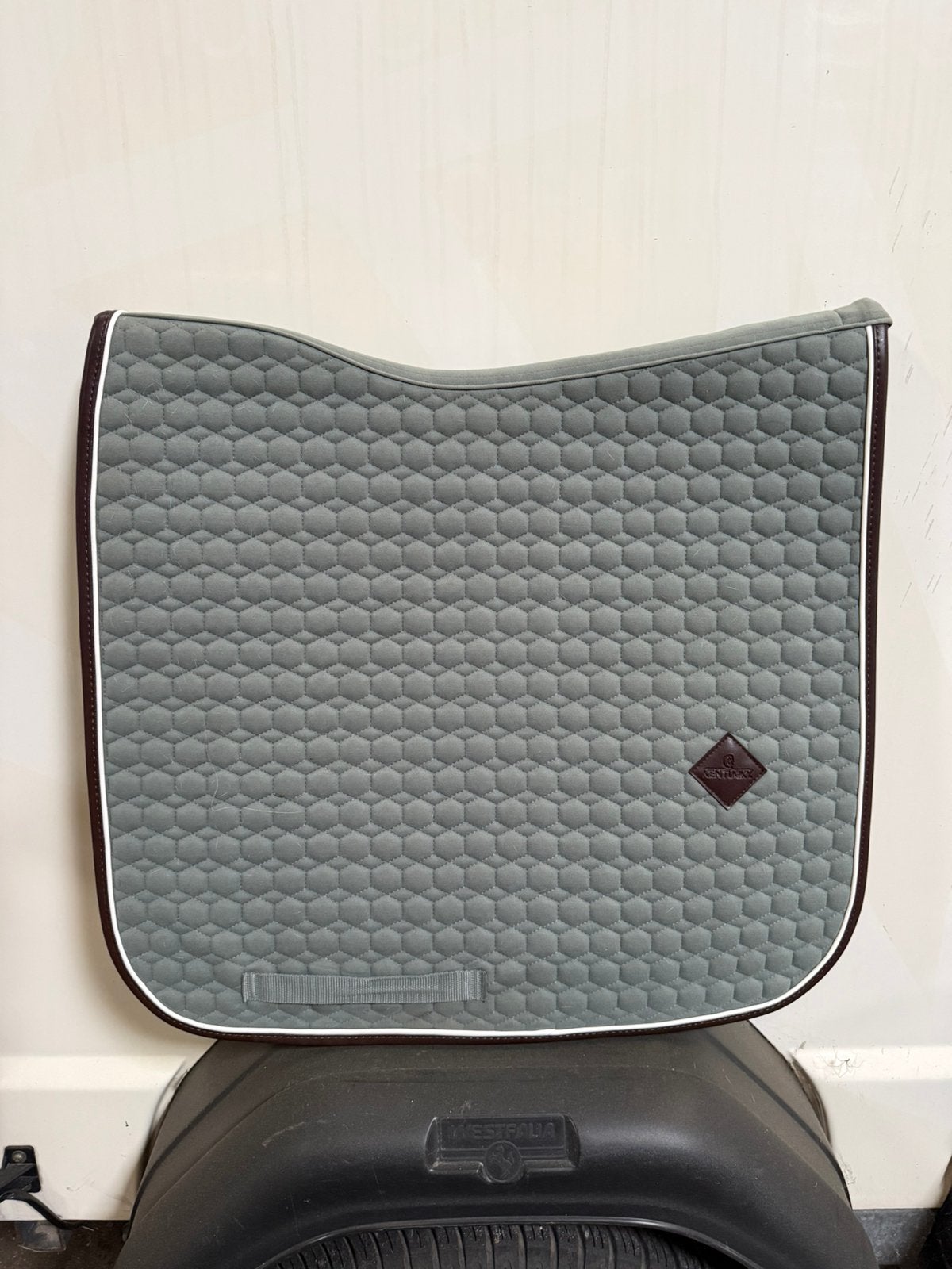Kentucky dusty green full dressuur, Ophalen of Verzenden, Zo goed als nieuw