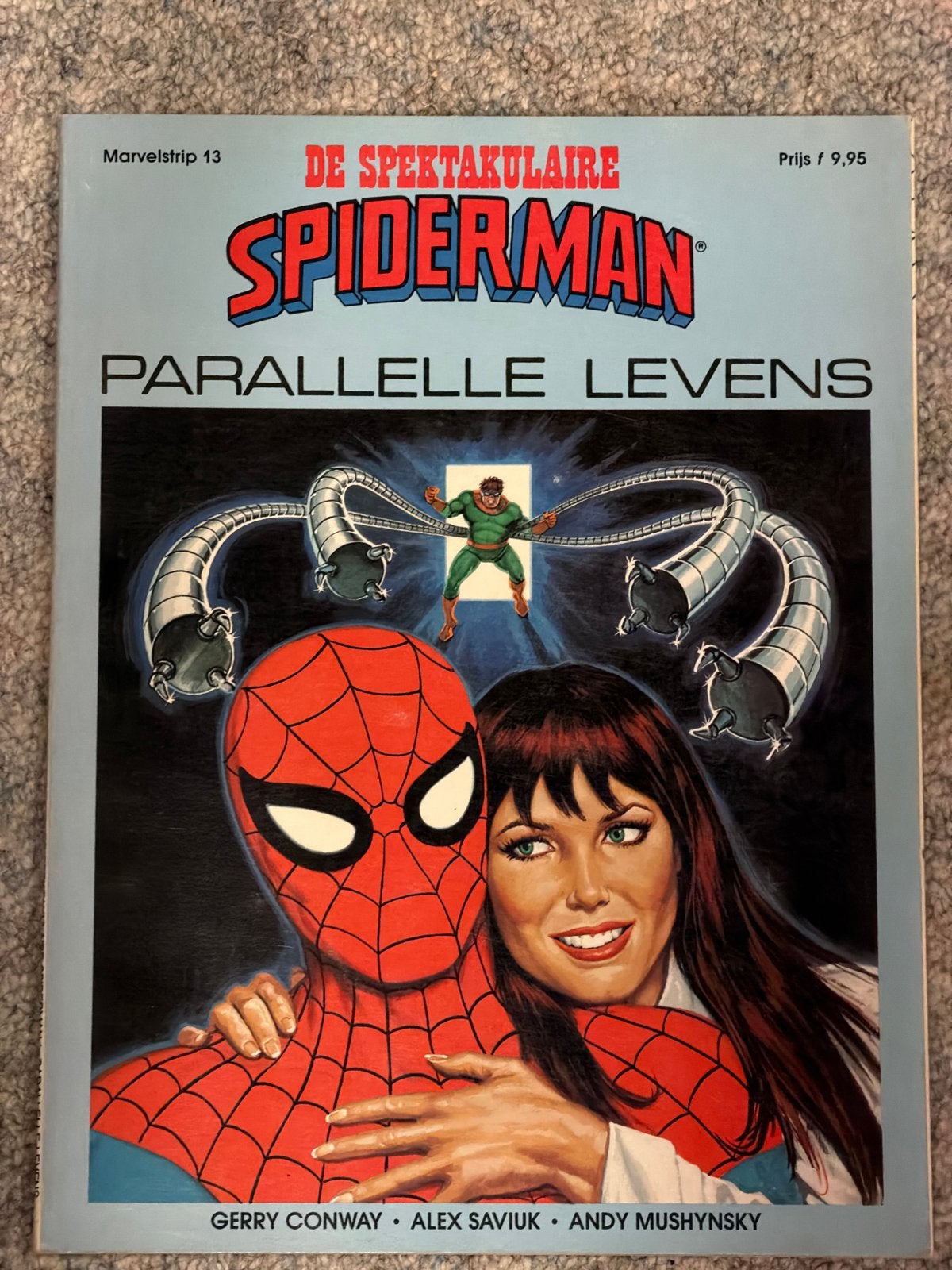 De Spektakulaire Spiderman: Parallelle Levens (Marvelstrip 1, Eén stripboek, Ophalen of Verzenden, Gelezen