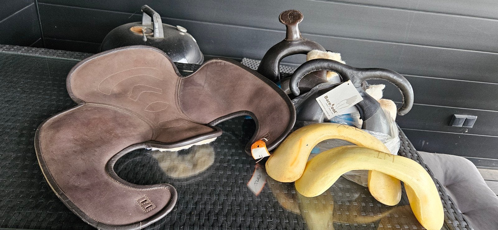 Barefoot en Edix westernzadel pommel, Cheyenne etc. Veel!!, Dieren en Toebehoren, Ophalen of Verzenden, Zo goed als nieuw, Overige soorten