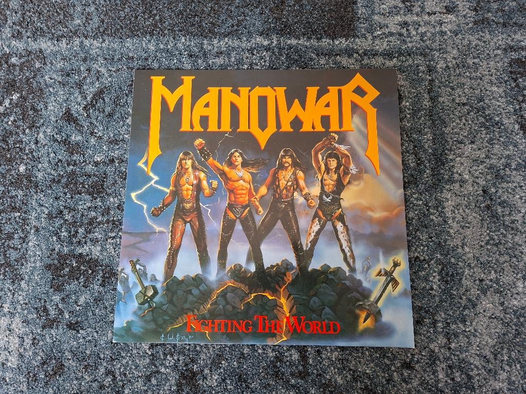 Manowar - Hardrock, Heavy Metal, vinyl, album, LP, Ophalen of Verzenden, Gebruikt
